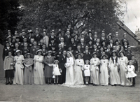 Photo n°15: Mariage de Gilbert POTTIER & Bernadette GOUPIL - (Saint-Georges-le-Gaultier / Avril 1961) - Source: Monique LEDEUL