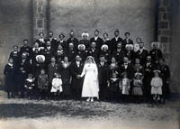 Photo n°18: Mariage de Henri GOUPIL & Marie BAILLY - (Saint-Germains-de-Coulamers / Juin 1927) - Source: Monique LEDEUL