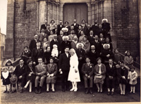 Photo n°2: Mariage de Jules RAYON & Clarisse PÉAN - (Courcité / Février 1930) - Source: Patrice RAYON