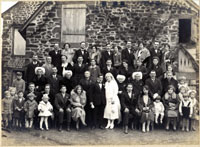 Photo n°3: Mariage de Vital DISLYS & Bernadette PÉAN - (Courcité / Février 1931) - Source: Patrice RAYON