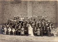 Photo n°34: Mariage de Gustave JARDIN et Christine PERRIN - (Courcité / Septembre 1925) - Source: Patrice RAYON