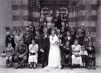 Photo n°36: Mariage de Rémy LEVRARD & Odette TOURNELLE - (Mont-Saint-Jean / Avril 1938) - Source: Patrice RAYON