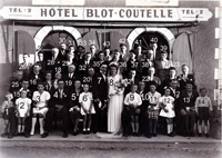 Photo n°37: Mariage de Marcel DROUET & Odette BOURDON - (Sougé-le-Ganelon / Septembre 1946) - Source: Patrice RAYON