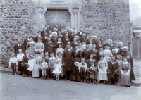 Photo n°39: Mariage de Isidore BUSSON et Yvonne LELOUP - (Saint-Georges-le-Gaultier / Avril 1912) - Source: Patrice RAYON