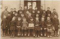 Photo n°4: Classe - (Saint-Mars-du-désert / 1932) - Source: Evelyne CORMIER (épouse HESLOIN)