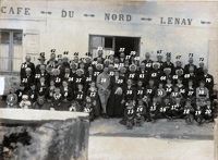 Photo n°40: Mariage de David TOURNELLE et Marie DROUET - (Douillet-Le-Joly / Mai 1919) - Source: Patrice RAYON