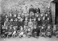 Photo n°8: École - ( Mont-Saint-Jean/ vers 1928 ) - Source: Patrice RAYON
